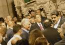 Cuba and Venezuela Presidents Miguel Diaz-Canal Bermudez and Nicolas Maduro Moros at Riverside Church in New York City on 26 September 2018